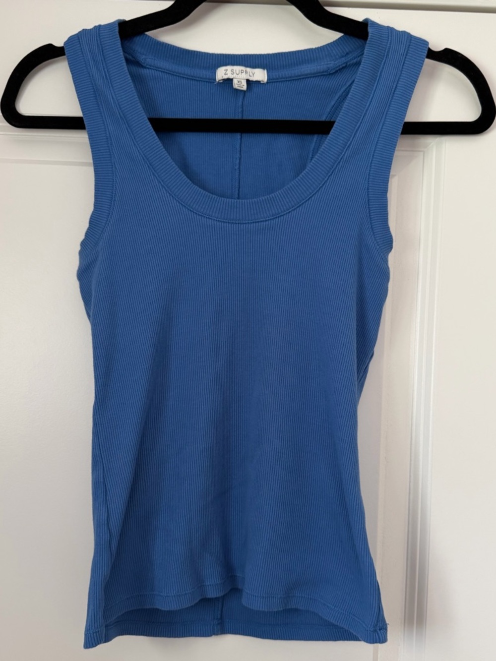 Z Supply Sirena Rib Tank XS in Riviera Blue
